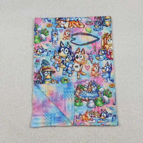BL0192 Valentine's Day Cartoon Love Baby Newborn Blanket