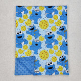 BL0195 Cartoon Biscuit Baby Newborn Blanket