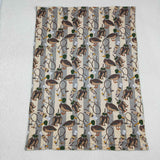 BL0211 Mallard Ducks Call Me Baby Newborn Blanket