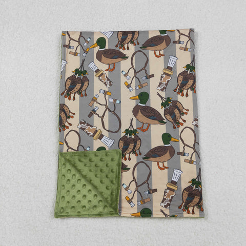 BL0211 Mallard Ducks Call Me Baby Newborn Blanket