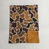 BL0231 Hunting Camo Baby Newborn Blanket