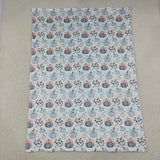 BL0253 Fall Pumpkin Bows Baby Newborn Blanket