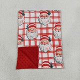 BL0265 Christmas Santa Baby Newborn Blanket