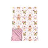 Preorder MOQ 5 pcs Each Style Christmas Cute Baby Newborn Blanket