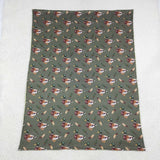 BL0287 Mallard Ducks Green Baby Newborn Blanket