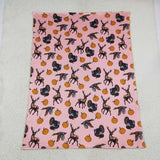 BL0293 Hunting Pumpkin Orange Baby Newborn Blanket