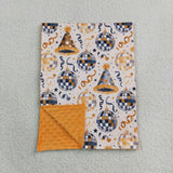 BL0298 Happy New Year's Hat Print Baby Newborn Blanket