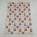 BL0298 Happy New Year's Hat Print Baby Newborn Blanket
