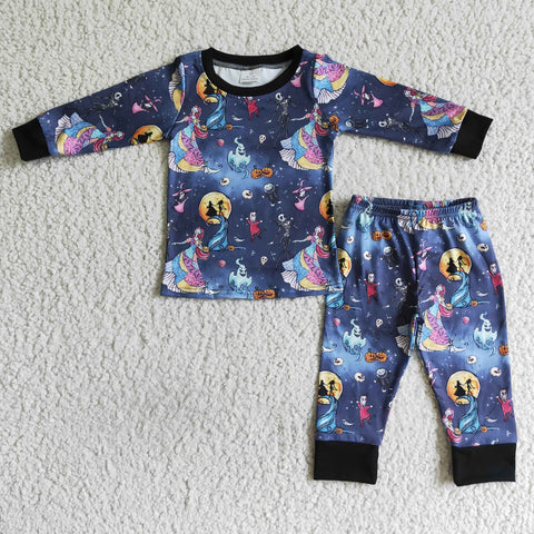 SALE BLP0020 Halloween Movies New Boy's Pajamas