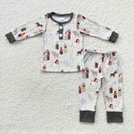 BLP0235 Pray Jesus Boy's Pajamas Set