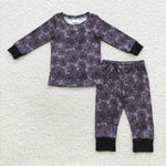 BLP0260 Spider Web Boy's Pajamas Set