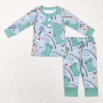 BLP0333 Fishing Boy Pajamas Set