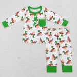 BLP0419/GLP1016 Mallard Green Kids Sibiling Matching Clothes