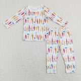 BLP0450 Easter Carrot Boys Pajamas Set