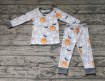 BLP0476 Halloween BOO Boys Pajamas Set