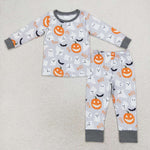 BLP0476 Halloween BOO Boys Pajamas Set