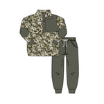 BLP0493 Hunting Camo Mallard Pullover Boys Set