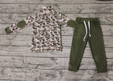 BLP0493 Hunting Camo Mallard Pullover Boys Set