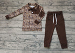 BLP0495 Hunting Camo Pullover Boys Set