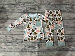 BLP0669 Bamboo Hunting Mallard Dog Boys Pajamas Set