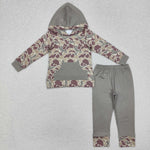 BLP0960 Hunting Camo Hoodie Boys Set