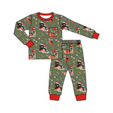 Preorder Samples BLP1213 Christmas Mallard Ducks Dogs Boys Pajamas Set