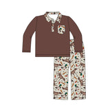 Preorder Samples BLP1229 Hunting Mallard Ducks Call Me Brown Boys Set