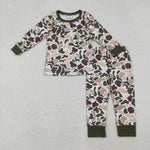 BLP1234 Hunting Camo Elk Boys Pajamas Set