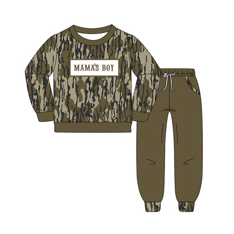 Preorder 11.04 MOQ 5 pcs BLP1334 MAMA'S BOY Camo Boys Set