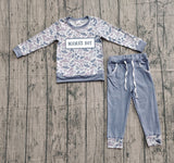 Preorder Samples BLP1335 Embroidery MAMA'S BOY Camo Boys Set