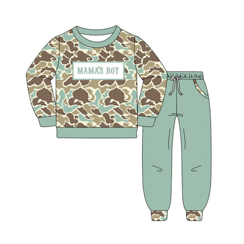 Preorder 11.04 MOQ 5 pcs BLP1336 MAMA'S BOY Camo Boys Set