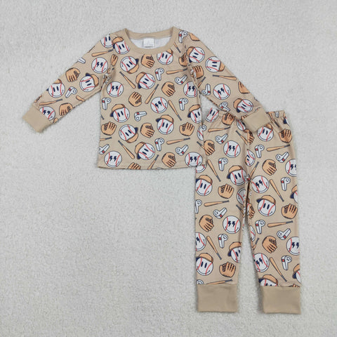 BLP1346 Sports Baseball Boys Pajamas Set
