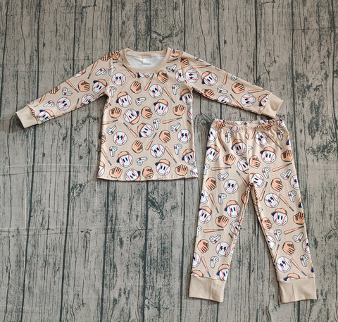 Preorder Samples BLP1346 Sports Baseball Boys Pajamas Set