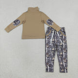 BLP1446 Hunting Camo Pullover Kids Boys Outfits