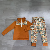 Preorder Samples BLP1447 Hunting Camo Pullover Kids Boys Outfits