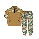 Preorder Samples BLP1447 Hunting Camo Pullover Kids Boys Outfits