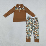 BLP1447 Hunting Camo Pullover Kids Boys Outfits