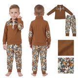 BLP1447 Hunting Camo Pullover Kids Boys Outfits