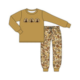 Preorder MOQ 5 Pcs Each Style Thanksgiving Day Turkey Camo Boys Set