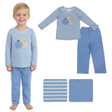 BLP1500 Embroidery Fall Pumpkin Puppy Boys Set