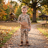 BLP1509 Hunting Camo Boys Hoodie Set