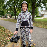 BLP1511 Cowboy Cars Hoodie Kids Boys Outfits