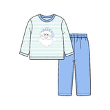 Preorder MOQ 5 pcs Each Style Christmas Santa Kids Matching Clothes