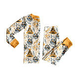 Preorder MOQ 5 pcs Each Style Happy New Year Gold Kids Matching Clothes