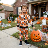 BLP1544 Halloween BOO Hoodie Kids Boys Outfits