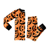 Preorder MOQ 5 pcs Each Style Halloween Pumpkin Kids Matching Clothes