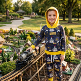 BLP1552 Halloween Movies Boys Hoodies Boys Hoodie Set