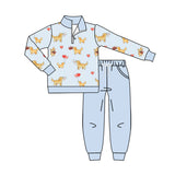 Preorder MOQ 5 pcs Each Style Valentine's Day Dog Kids Matching Clothes