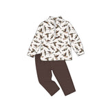 Preorder MOQ 5 pcs Each Style Hunting Camo Kids Matching Clothes
