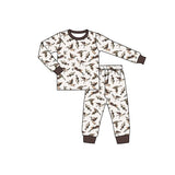 Preorder MOQ 5 pcs Each Style Hunting Camo Kids Matching Clothes